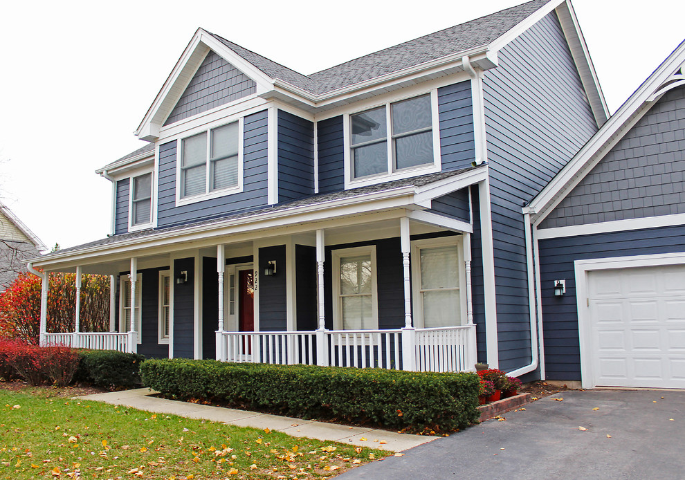 James Hardie West Dundee Deep Ocean Craftsman Exterior