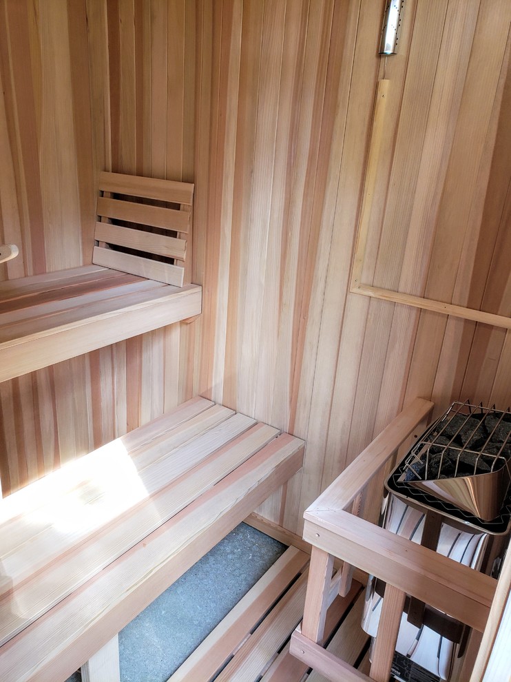 Jefferson Hills Outdoor Sauna Scandinavian Exterior Other by