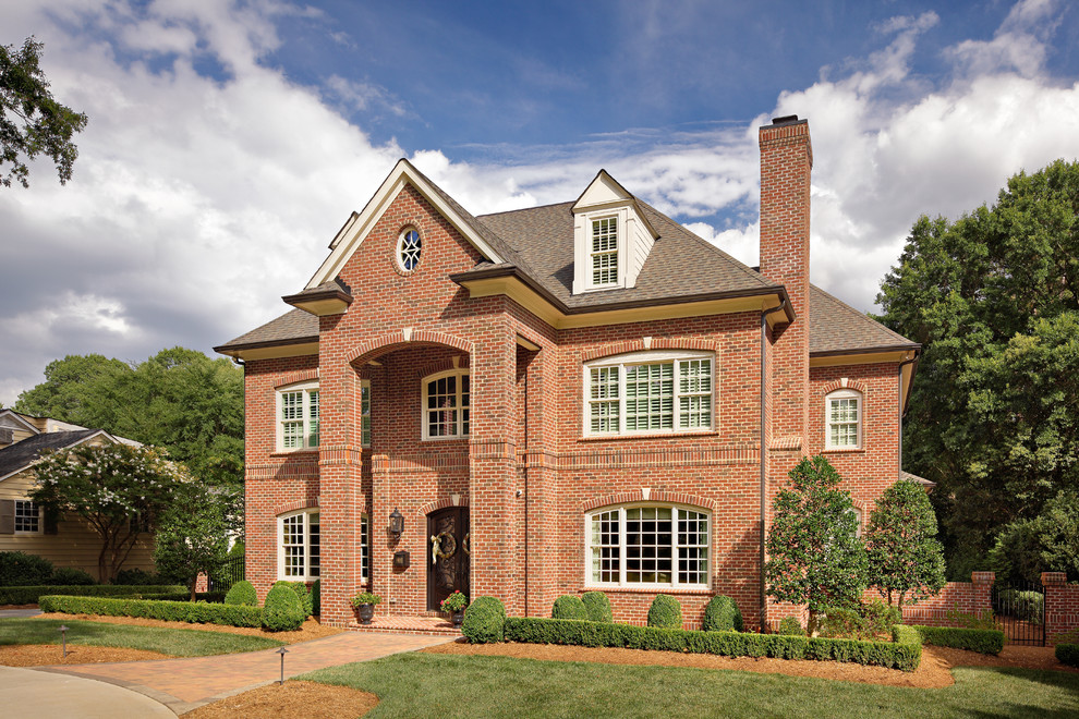 Jefferson Wade Tudor Brick Home North Carolina Traditional Exterior Other by General