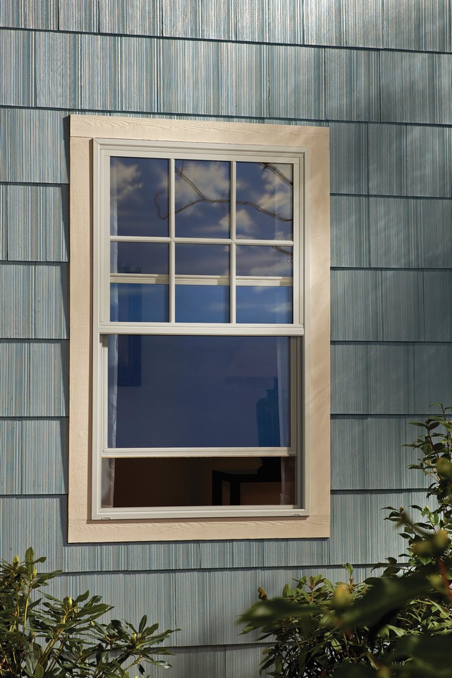 JELDWEN Premium Vinyl Windows Transitional Exterior Houston by Renaissance Windows