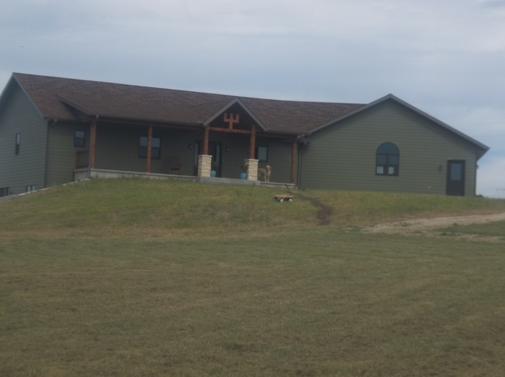 John Donley Farmhouse Exterior Wichita by Tony Giesel