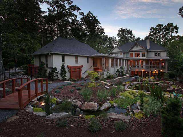 Johns Creek Lodge - Rustic - Exterior - Atlanta - by ...