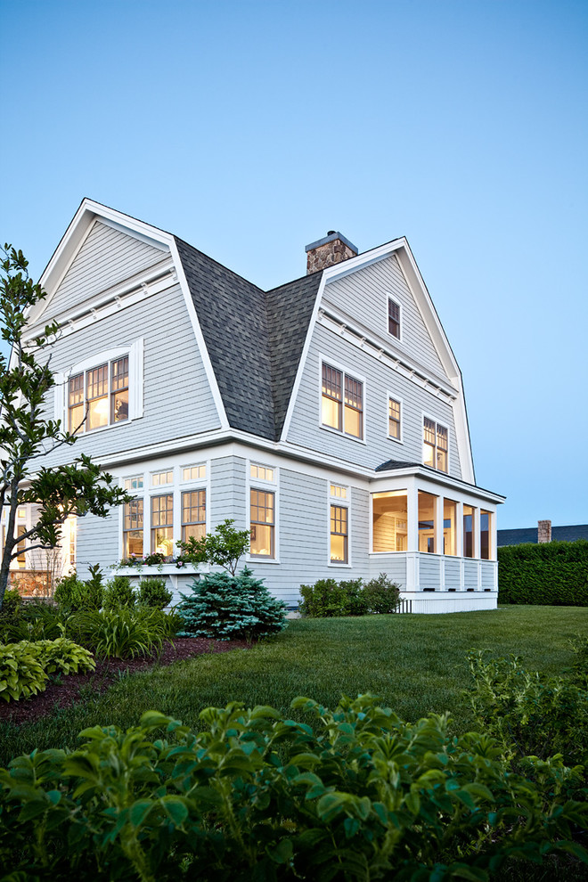 Kennebunk Beach House Beach Style Exterior Portland Maine by