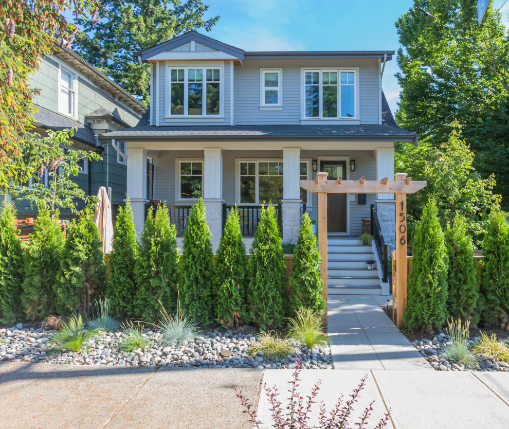 Kensington Duplex Vancouver Transitional Exterior Vancouver by JDL Homes Vancouver Houzz
