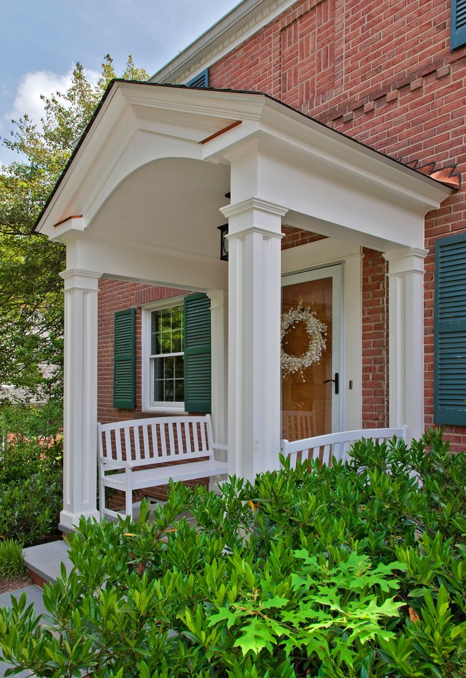 Kensington Portico Traditional Exterior DC Metro by Nautilus Builders Houzz