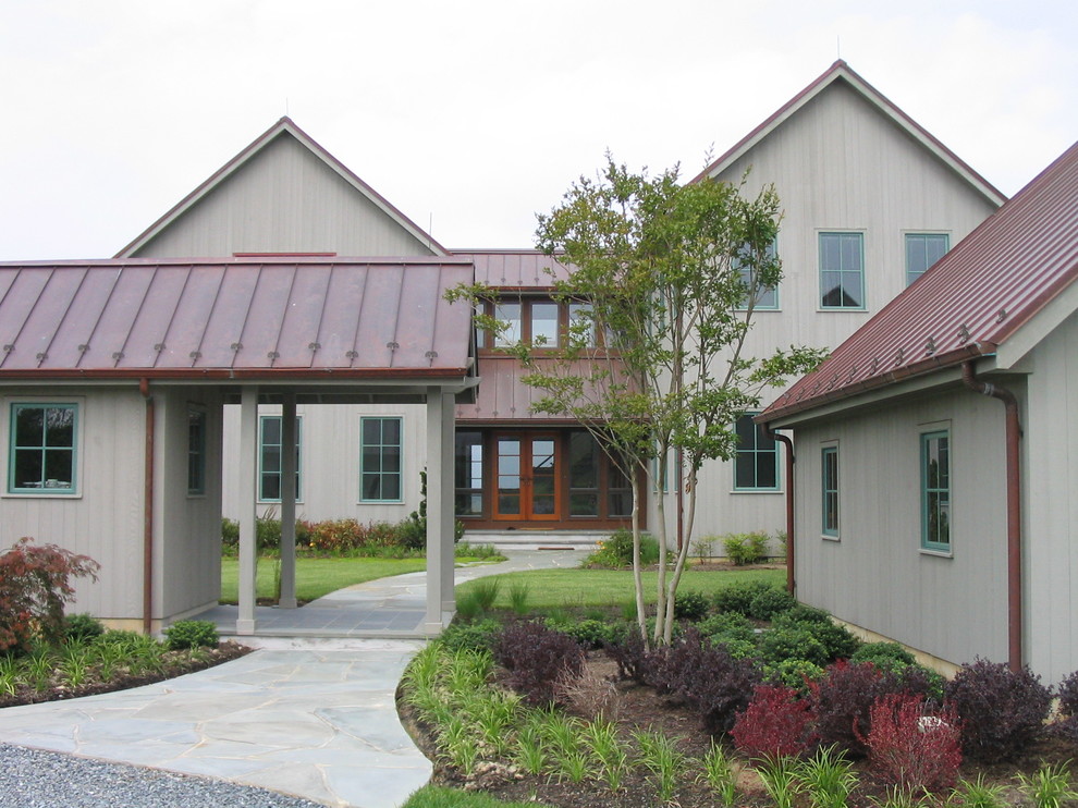 Kent Island Water Front Contemporary Exterior Baltimore by