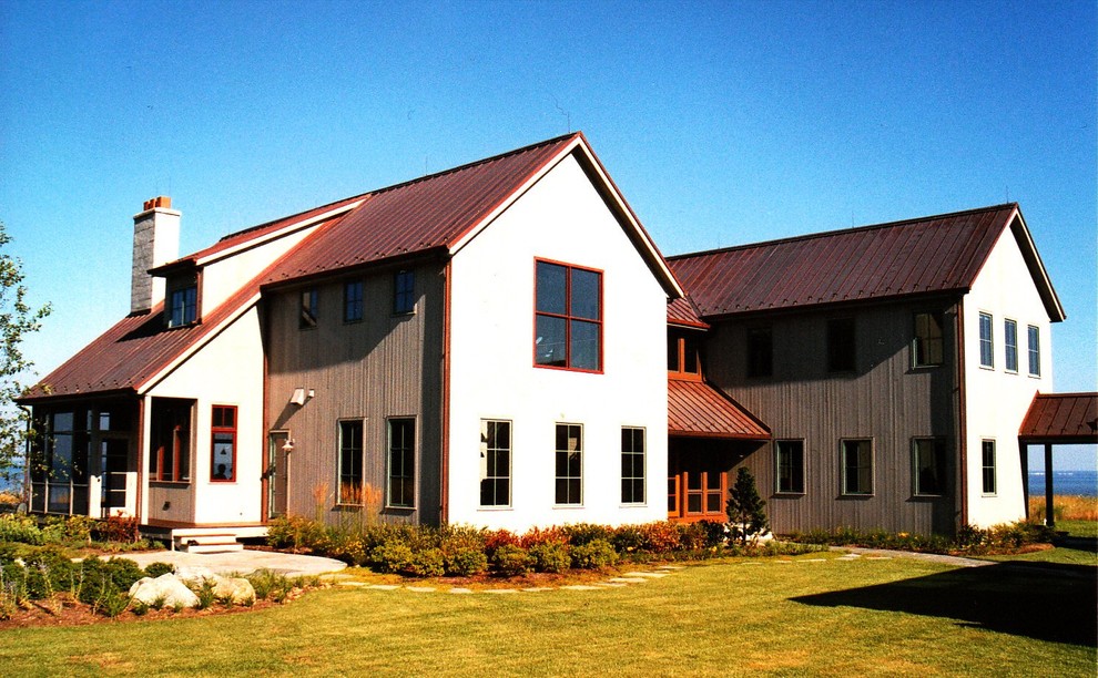 Kent Island Water Front Contemporary Exterior Baltimore by