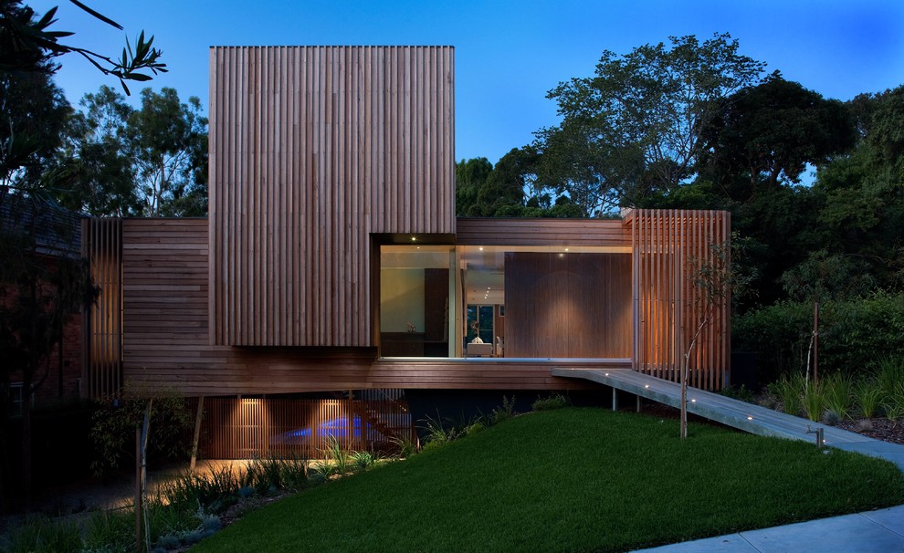 Zweistöckiges Modernes Haus in Melbourne