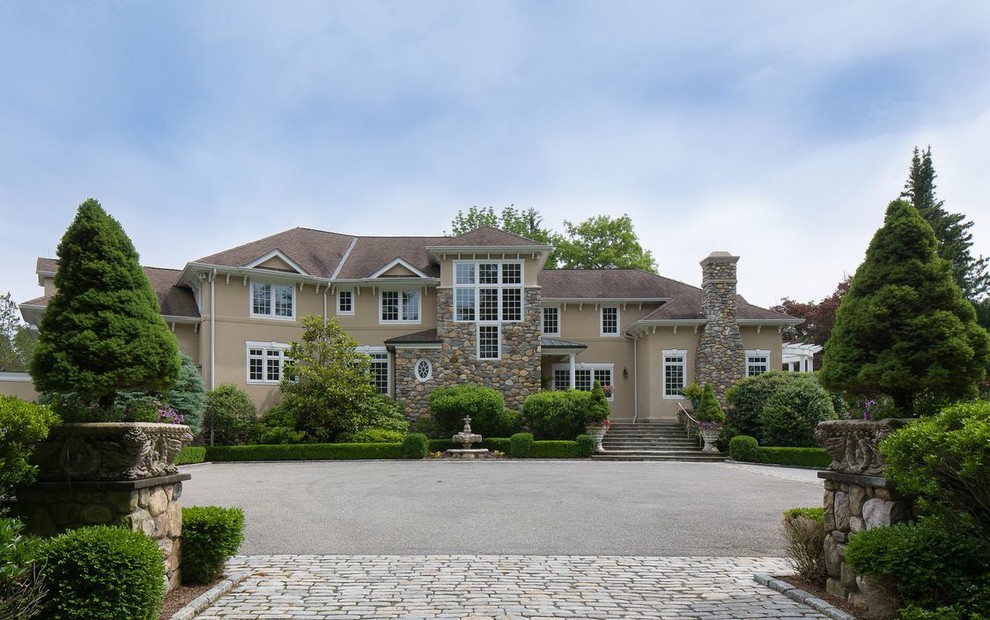 King Street, Chappaqua, NY Mediterranean Exterior New York by