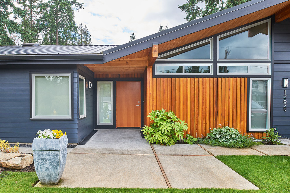 Kirkland Mid Century Modern Midcentury Exterior Seattle By Cta