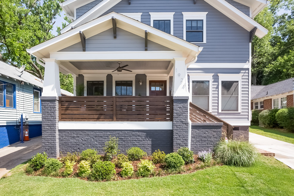 Craftsman exterior home idea in Atlanta