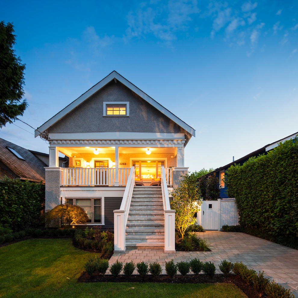 Kitsilano Residence Exterior Profile Traditional Exterior