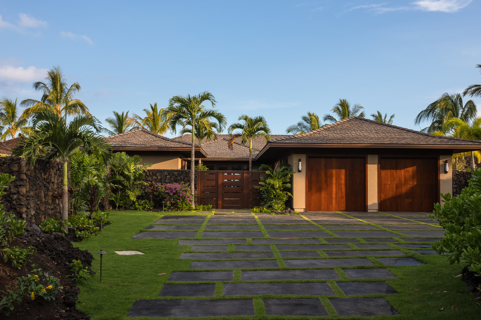 Island style exterior home photo in Other