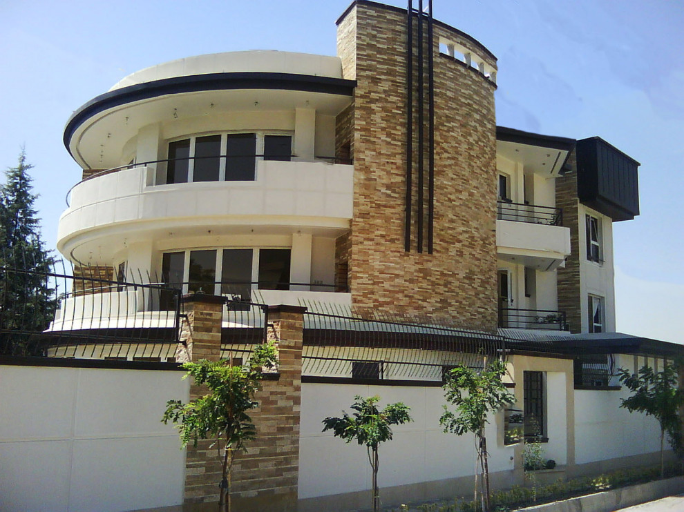 This is an example of a modern house exterior.
