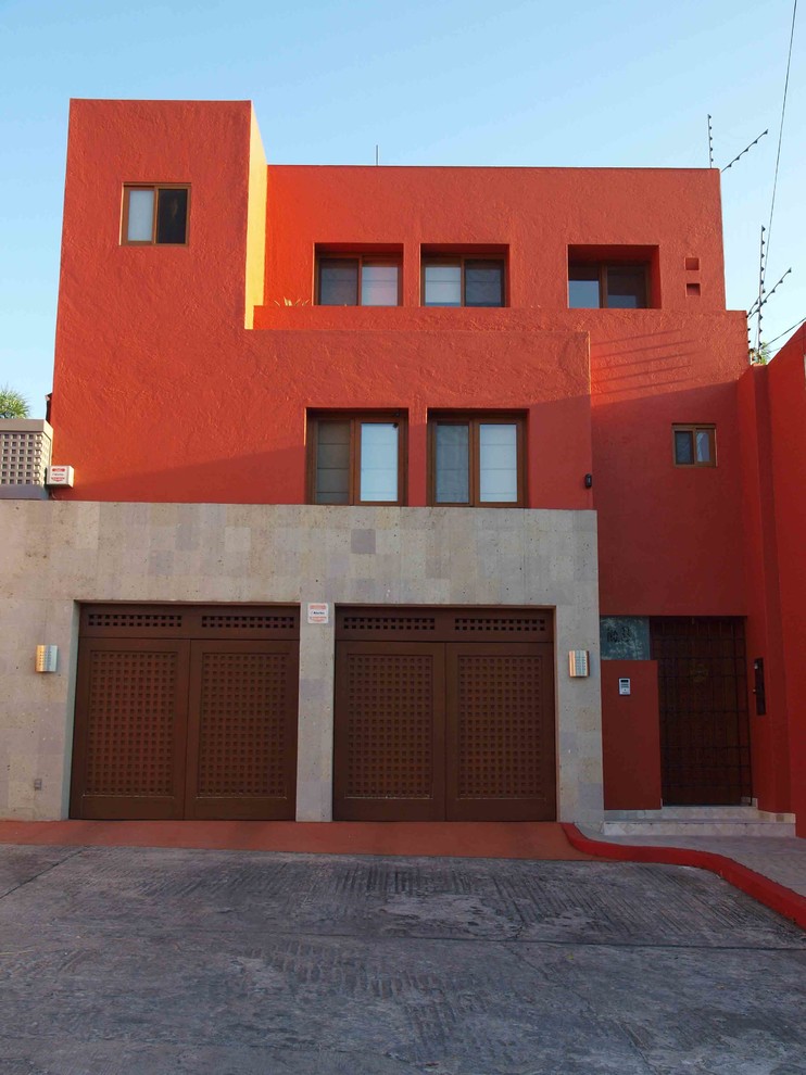 Example of a trendy exterior home design in Mexico City