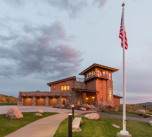 La Torretta, Steamboat Springs Contemporary House Exterior Denver