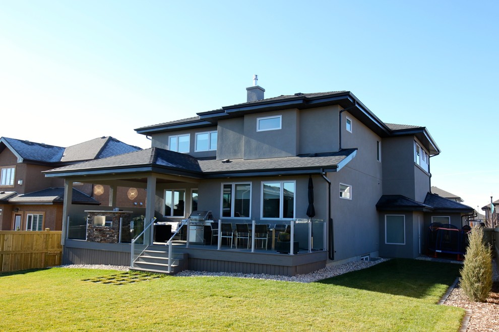 Park Estates, St. Albert, 2 Story Custom 24 Contemporary