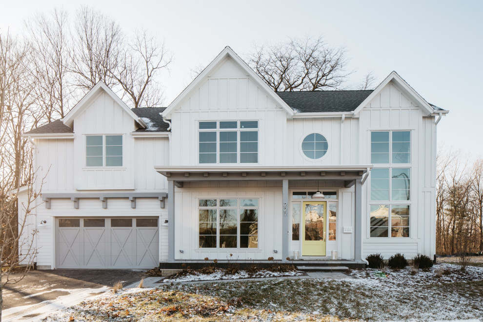 Laird Street II Farmhouse Exterior Chicago by M House