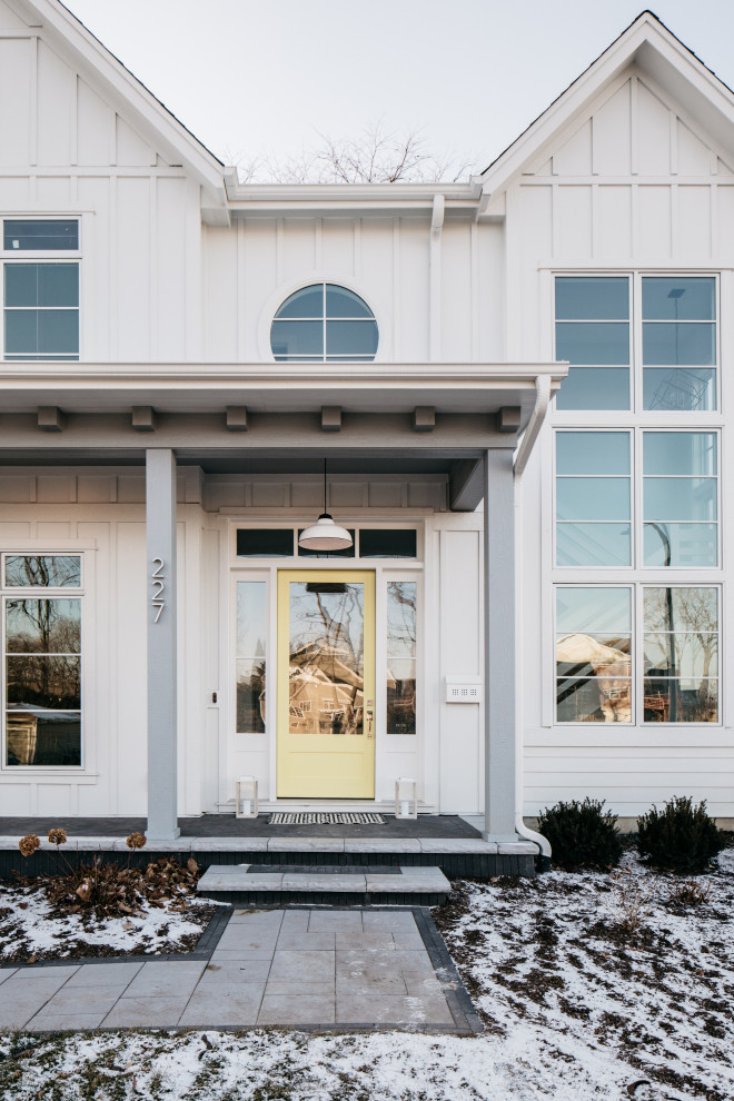 Laird Street II Farmhouse Exterior Chicago by M House