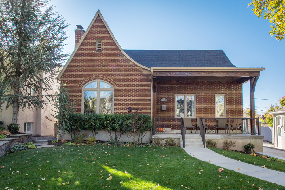 Laird Tudor II Exterior Salt Lake City by Renovation Design Group