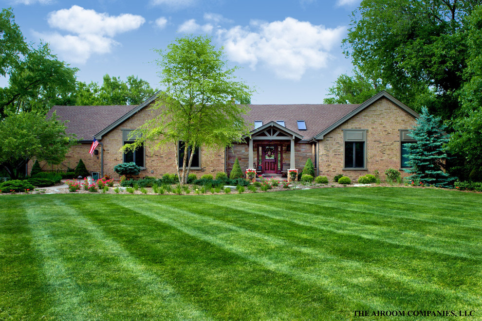 Lake Barrington Lake House Traditional Exterior Chicago by Elevations Houzz