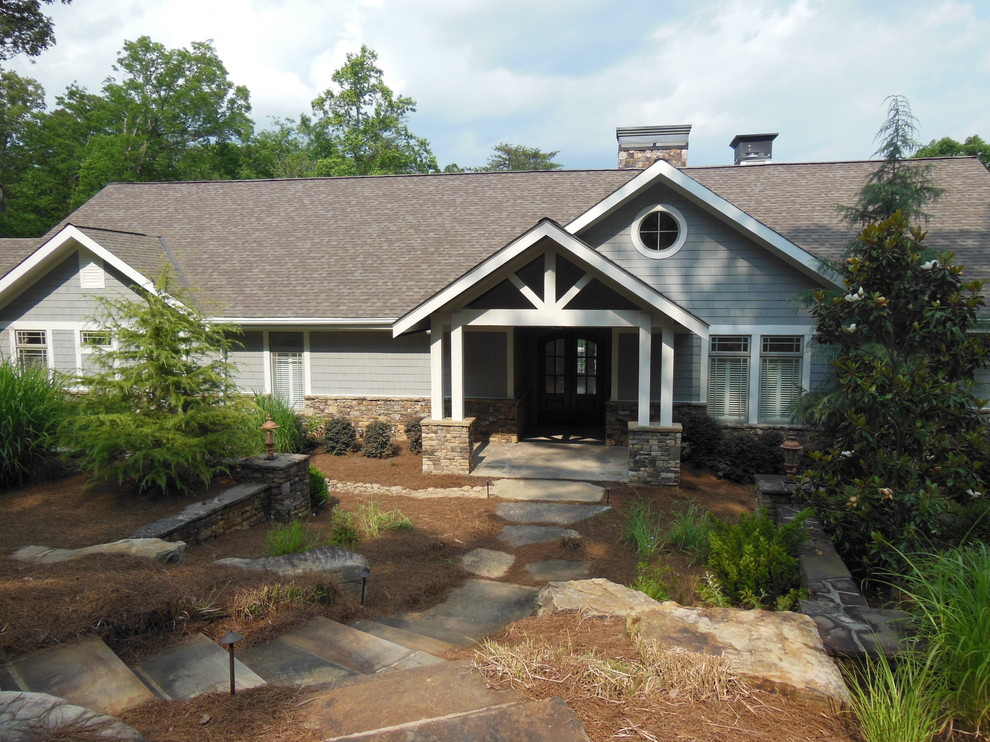 Lake Burton, Clarkesville, GA Traditional Exterior Atlanta by Providence Custom Homes