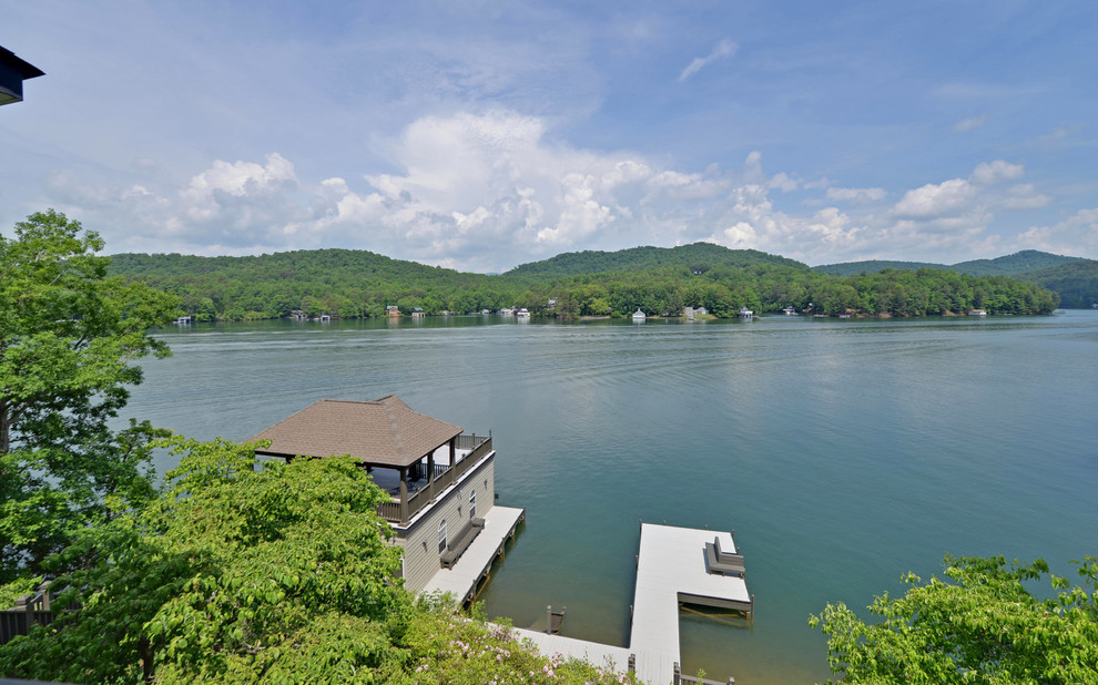 Lake Burton Custom Homes Craftsman Exterior Atlanta by Envision