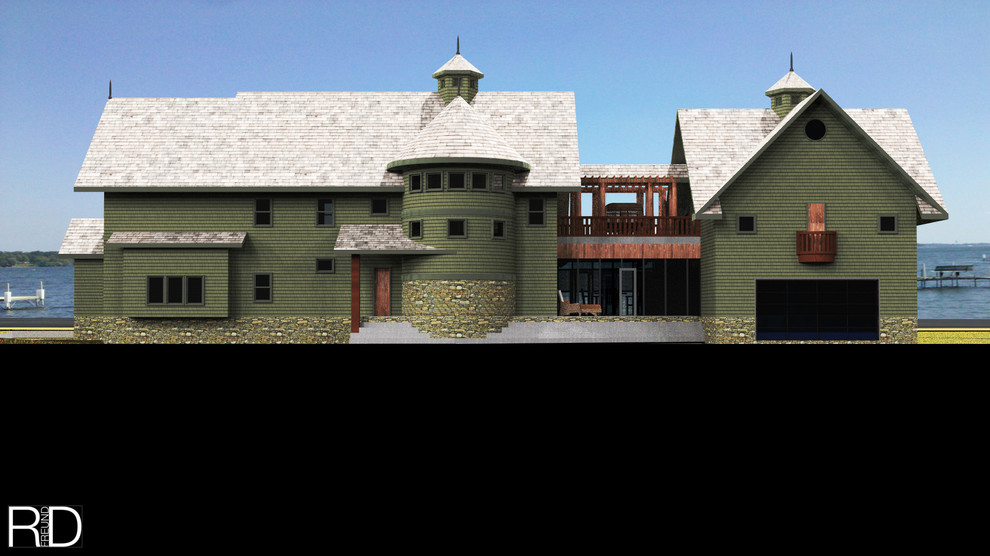 Lake house Eclectic Exterior Other by dreamdoctor Houzz