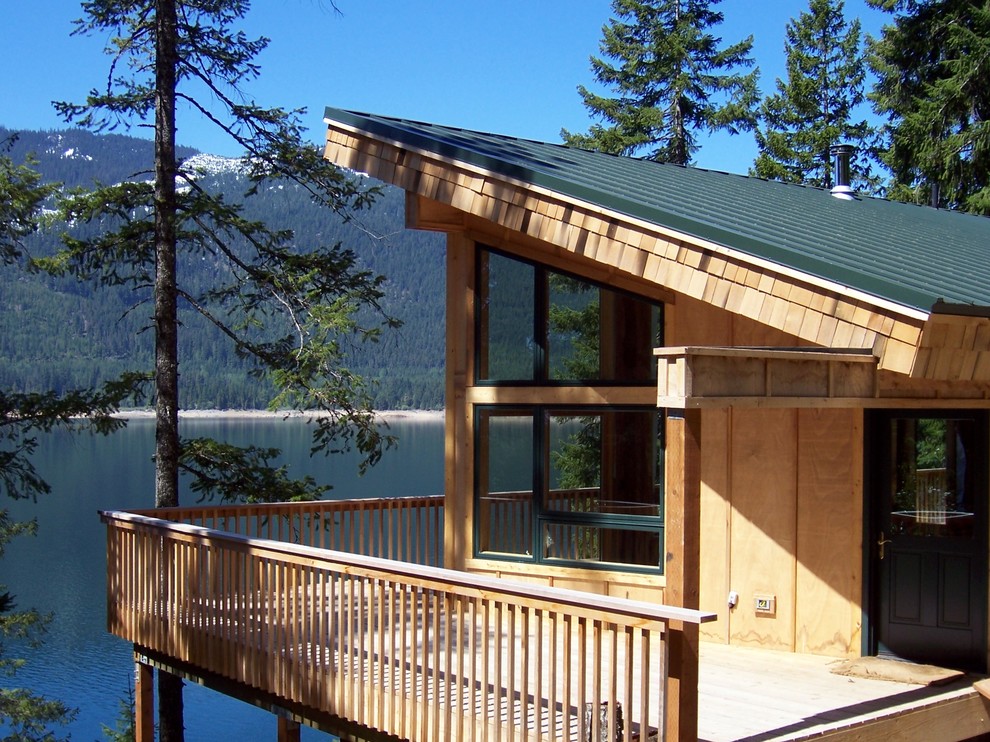 Lake Kachess Cabin Exterior Seattle by SC Design Houzz