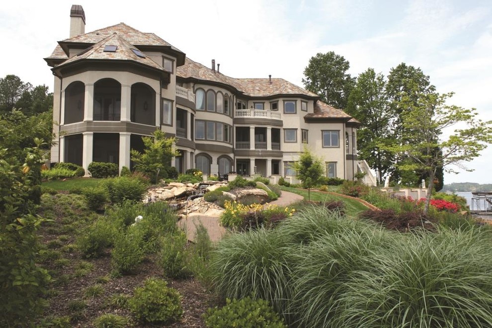 Lake Keowee mediterranean home Mediterranean Exterior Charleston