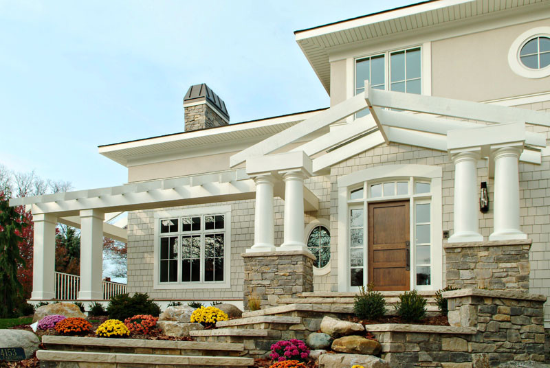 Lake Michigan Home Traditional Exterior Grand Rapids by