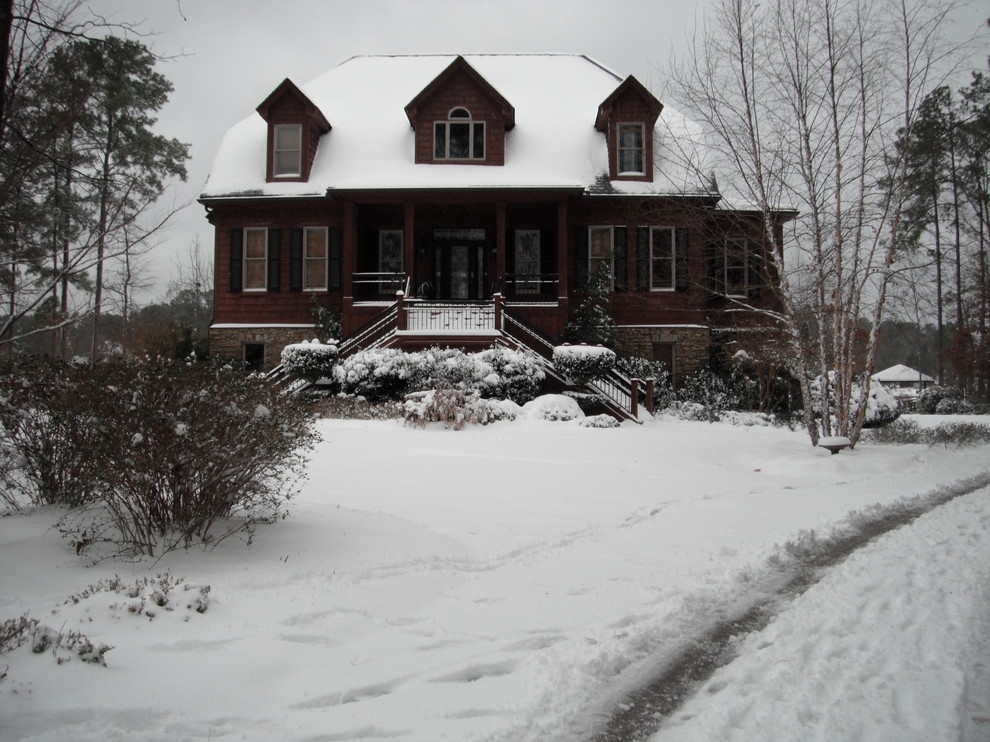 Lake Murray Waterfront Home Traditional Exterior Other Houzz
