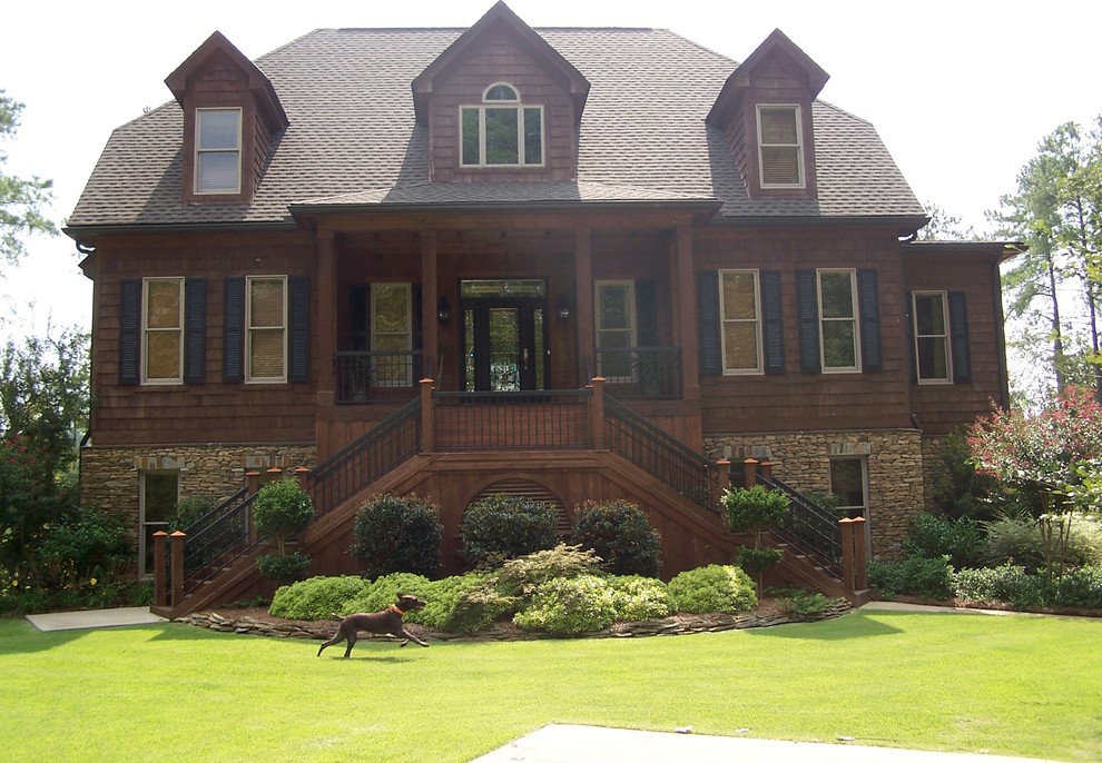 Lake Murray Waterfront Home Traditional Exterior Other Houzz