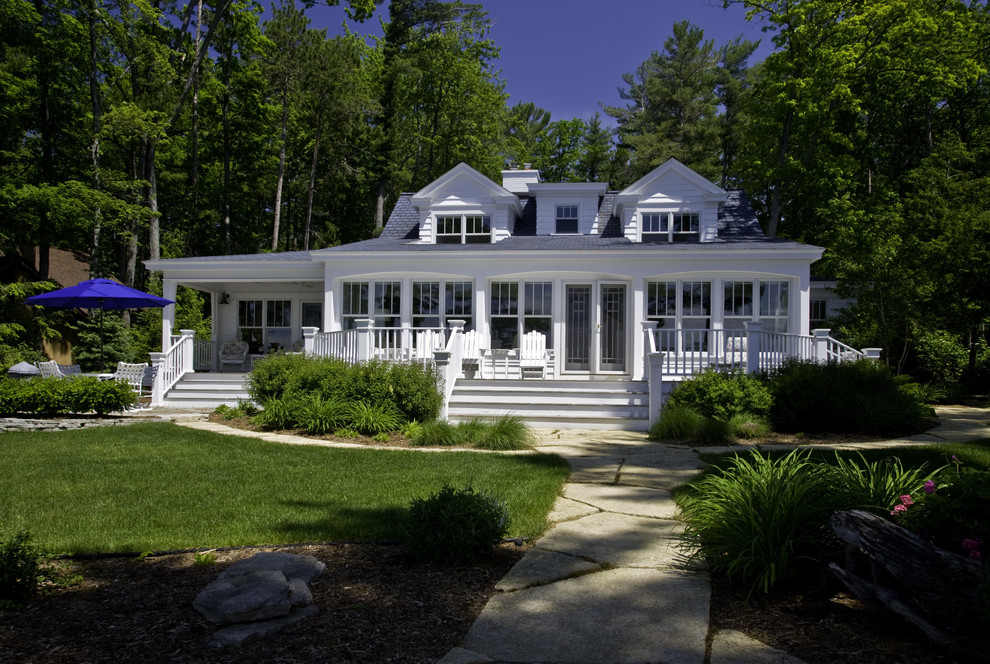 Lake Skegemog Cottage Traditional Exterior Other by Ken