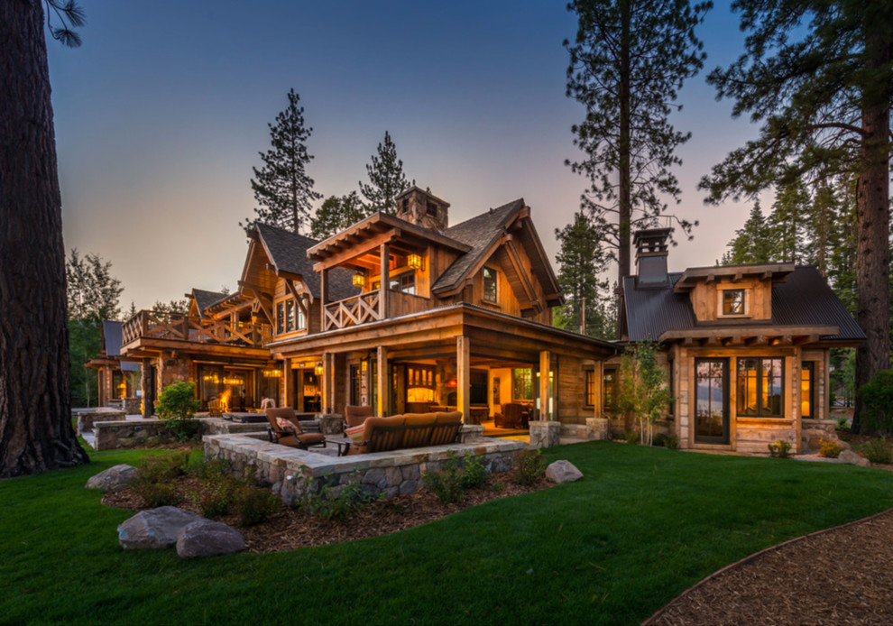 Lakefront Retreat & Cabins - Carnelian Bay, CA - Craftsman - Exterior ...