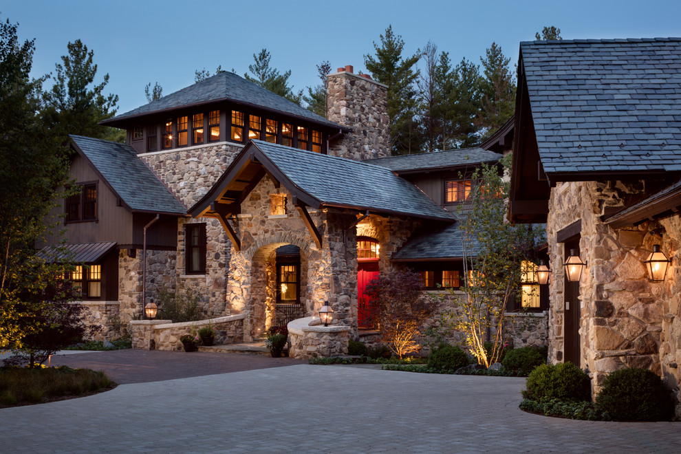 Stone Cottage - Рустика - Фасад дома - Денвер - от эксперта TKP Architects Houzz