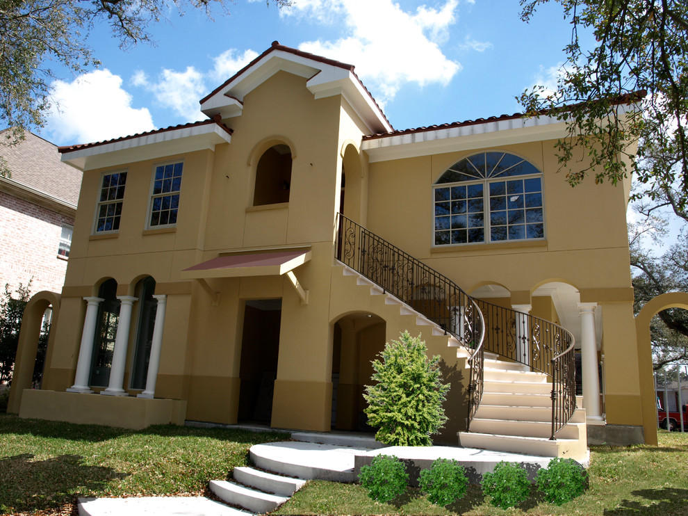 Lakeview Residence Mediterranean Exterior New Orleans by Bavido