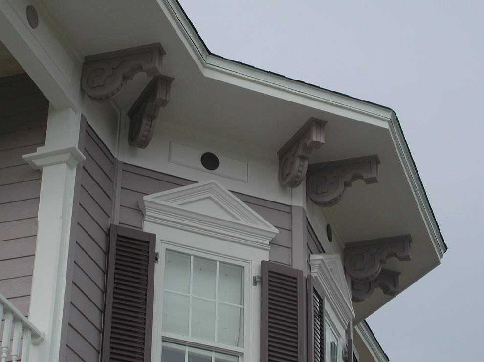Large Builder Brackets Traditional Exterior Miami