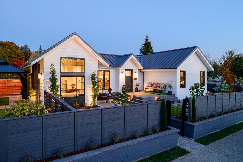 Laurelhurst House Transitional Exterior Seattle by Marlo Brown