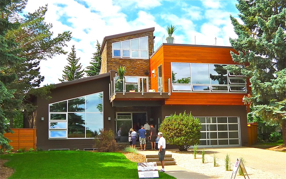 Laurier House Exterior Edmonton by The House Company Ltd. Houzz