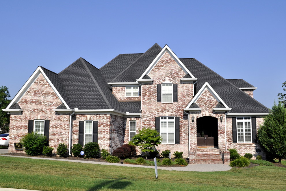 light brick house