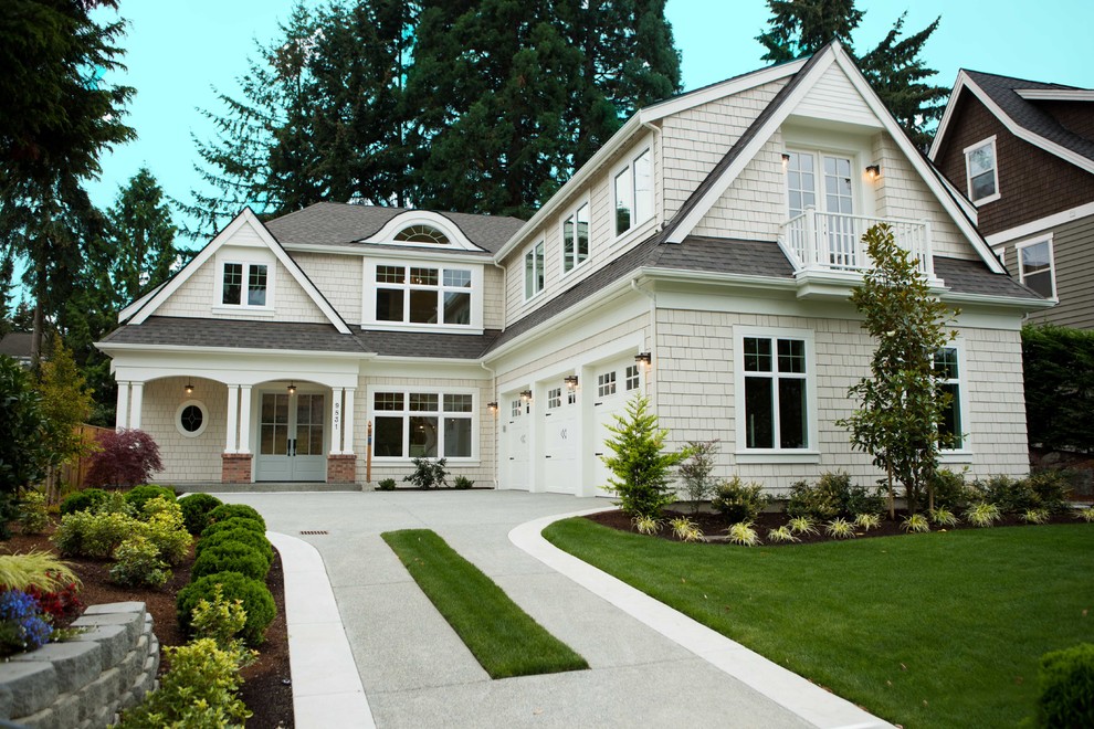 Light Filled Cape Cod on 30th - Transitional - Exterior - Seattle - by ...
