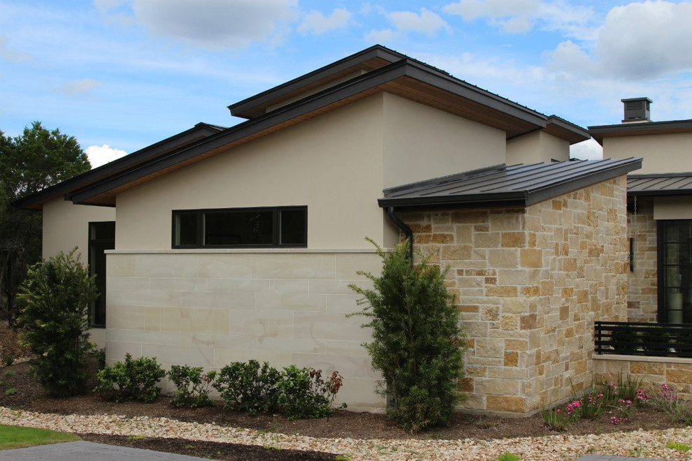 Limestone Wall Cladding - Contemporary - Exterior - Austin - by ...