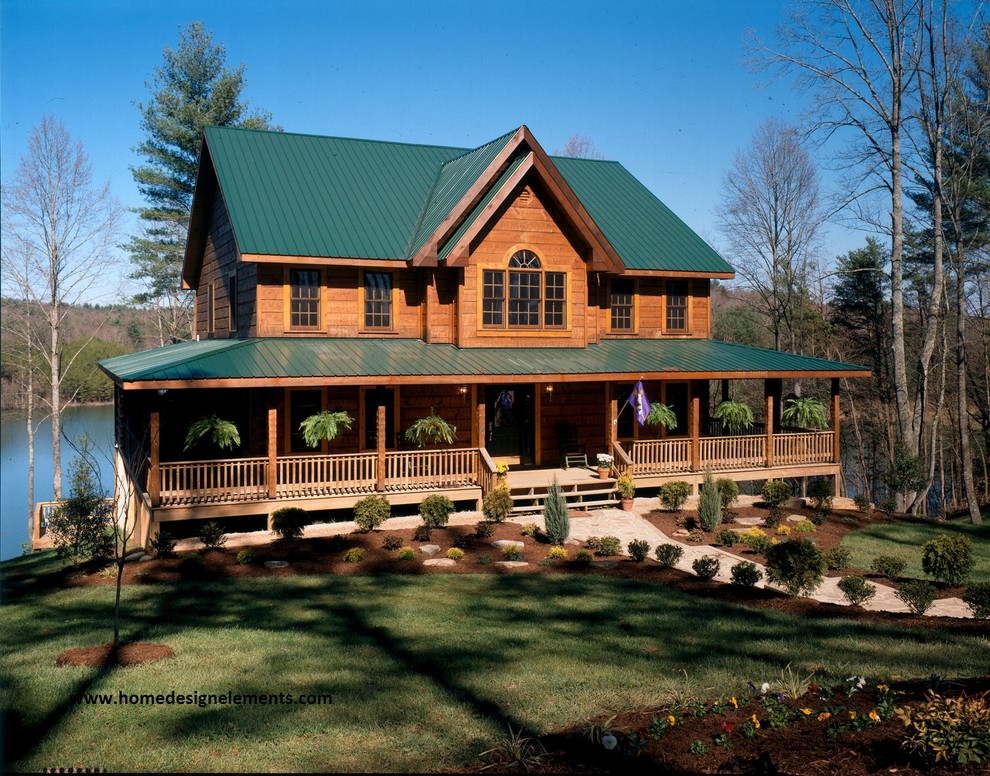 Log Home - Traditional - Exterior - Other - by Home Design Elements LLC