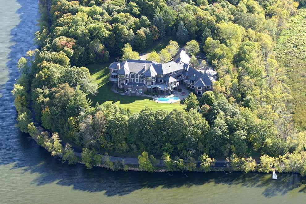 Long Lake Estate Traditional Exterior Minneapolis by John