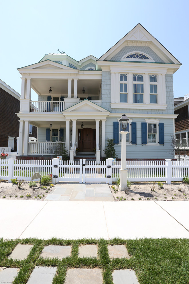 Longport, NJ Shore/Beach Home Beach Style Exterior Philadelphia