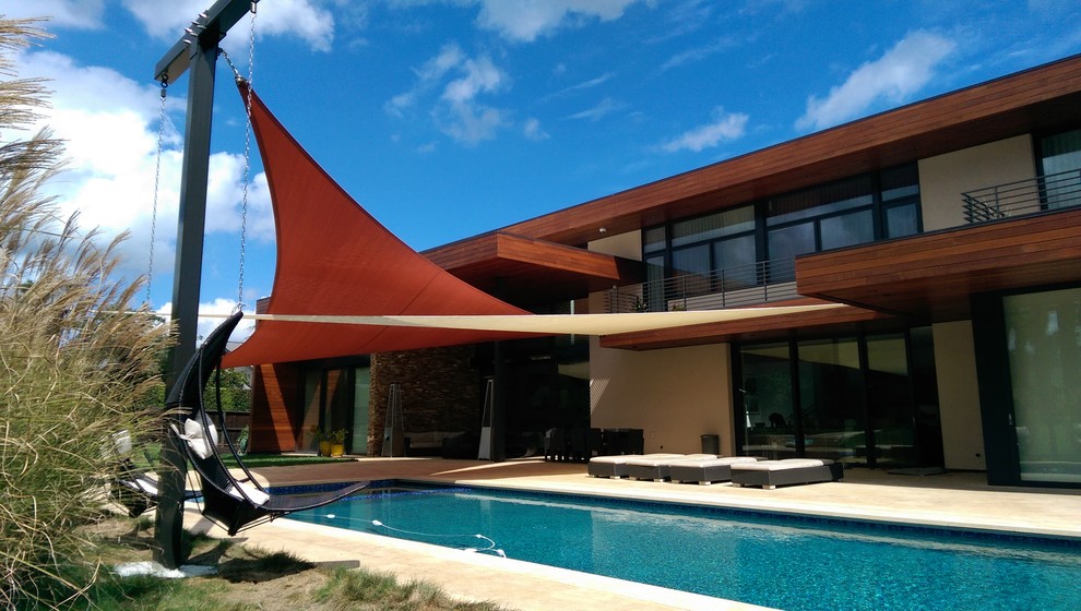 Los Altos Shade Sails Contemporary Exterior Sacramento by