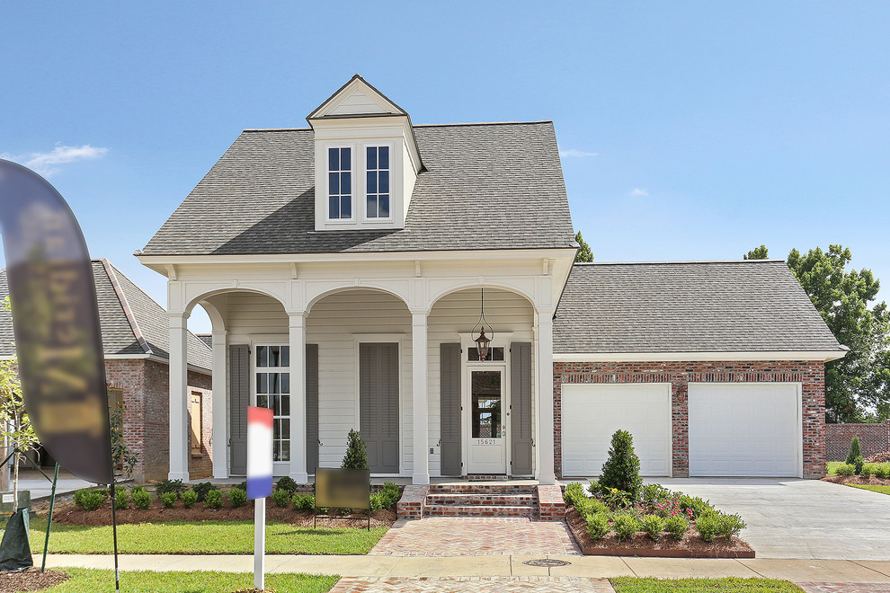Louisiana Farm House Farmhouse Exterior New Orleans by Aimee