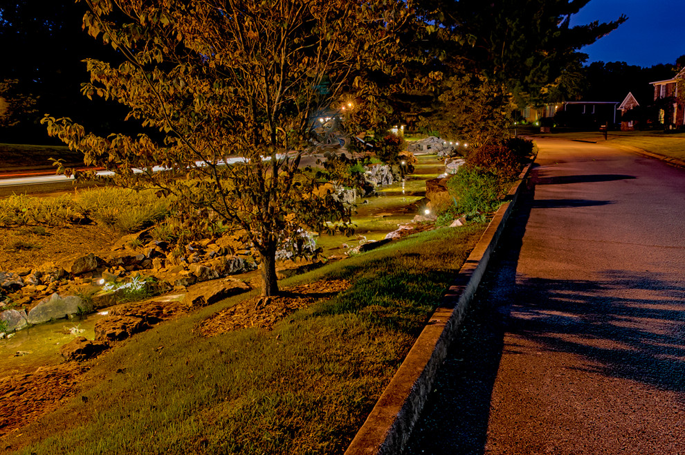 Louisville Creek Bed Lighting Traditional Exterior Louisville