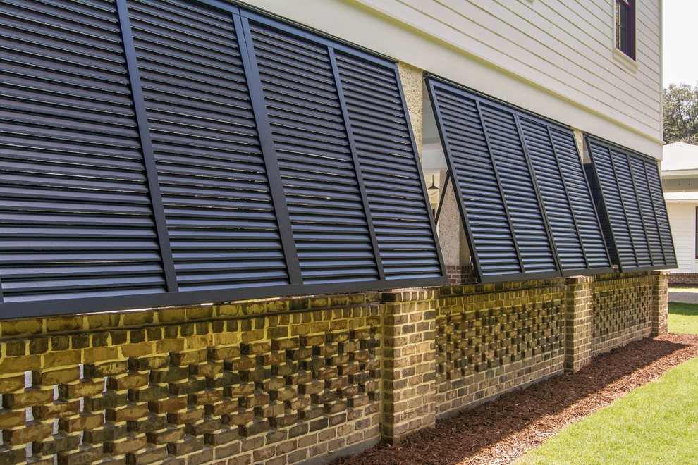 Louvered & Bahama Shutters RIdgeland, SC Traditional Exterior